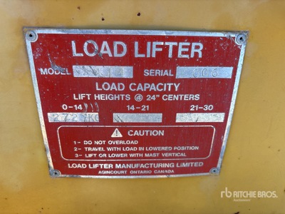 Load Lifter 4414 272 kg رافعة شوكية للطرق الوعرة