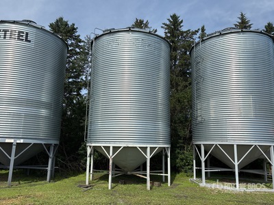 Westeel 1505 +/- 3000 bu 5 Ring Hopper Grain Bin