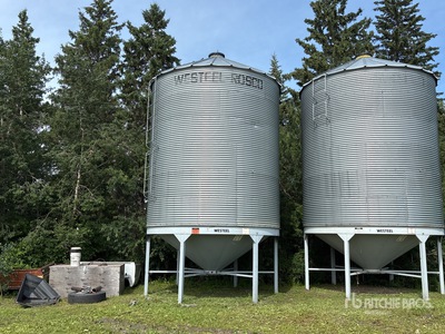 Westeel-Rosco 1406 +/- 2000 bu Hopper Grain Bin