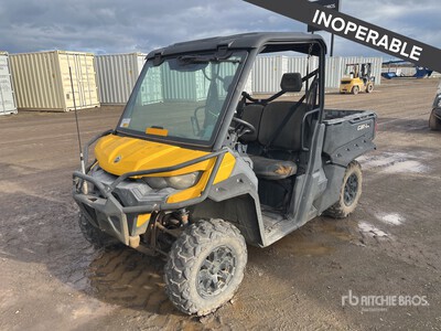 2022 Can-Am Defender HD9XU 4x4 Side By Side (Inoperable)