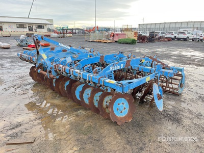 2009 Lemken Ruben 9 4 m 3-Point Offset Breaking Discos