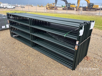 2026 BYT RG12 12 ft x 4 ft QTY(24) Ranch Livestock Gate (Unused)