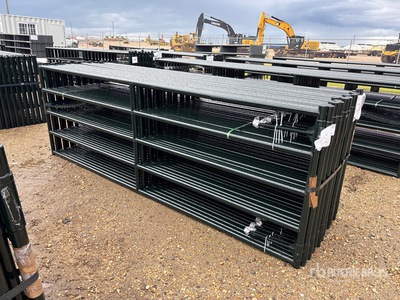 2026 BYT RG5012 12 ft x 4 ft QTY(20) HD Ranch Portail pour bétail (Unused)