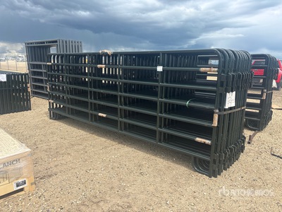 2026 BYT MRSDRP16 QTY(21) 16 ft x 6 ft 7 Rail Ranch パネル (Unused)
