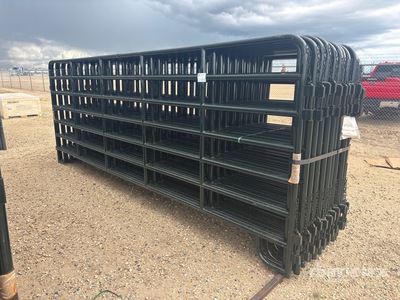 2026 BYT MRSDRP16 QTY(21) 16 ft x 6 ft 7 Rail Ranch パネル (Unused)