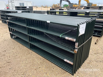 2026 BYT RG12 Steel QTY(24) 12 ft Ranch Livestock Gate (Unused)