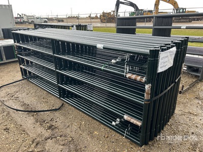 2026 BYT RG5012 Steel QTY(20) 12 ft HD Ranch Portail pour bétail (Unused)