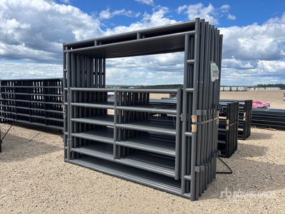 Quantity of (16) 2026 BYT FRMGTE96 9 ft 6 in x 8 ft Steel Magnum Ranch Frame ゲート (Unused)