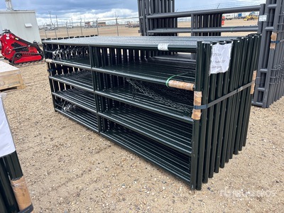 Quantity of (20) 2026 BYT RG1010 9 ft 6 in x 4 ft Steel Ranch Livestock Gate (Unused)