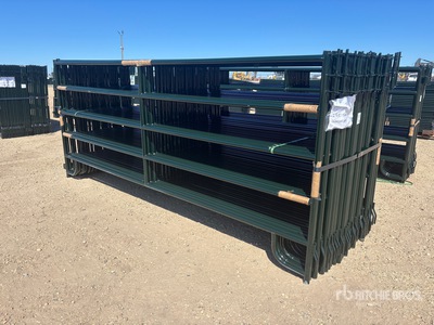 Quantity of (24) 2026 BYT RP120 12 ft x 5 ft Ranch Livestock Panel (Unused)