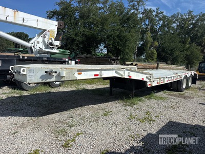 1958 Witzco Challenger Fruehoff Trailers - Specialty 40 ft T/A Remolque Portamaquinaria