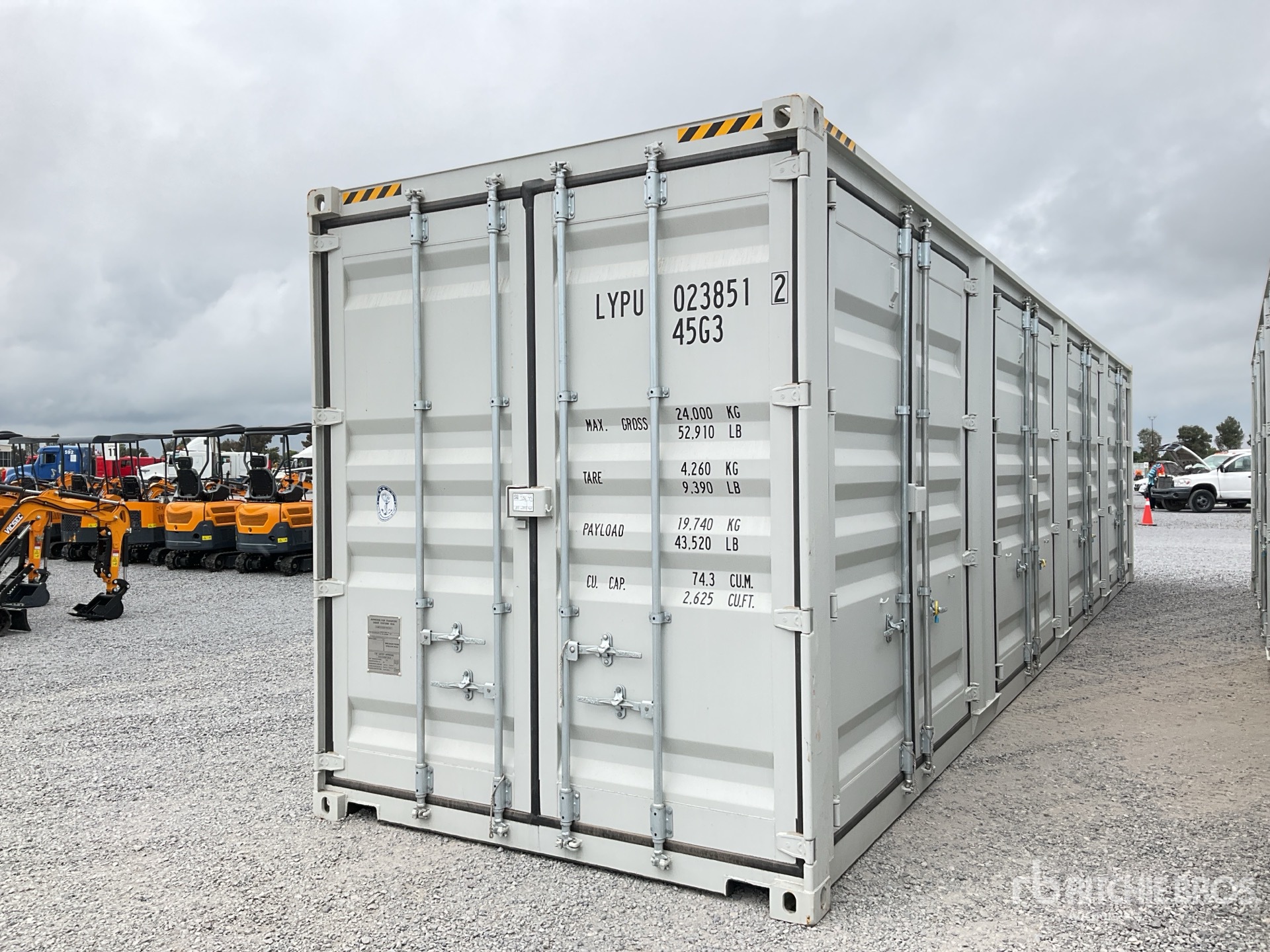 2026 40 ft High Cube Multi-Door Contenedor / Storage Container