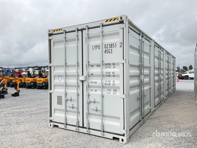 2026 40 ft High Cube Multi-Door Storage Container