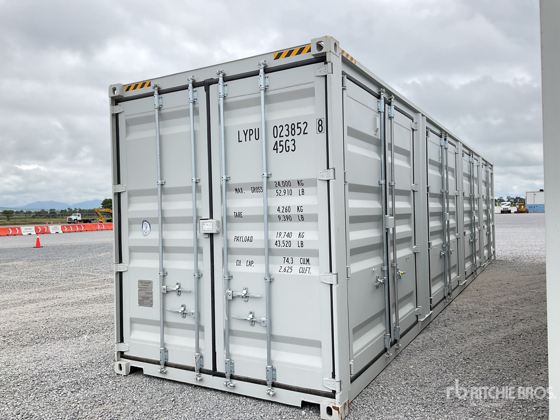2026 40 ft High Cube Multi-Door Contenedor / Storage Container