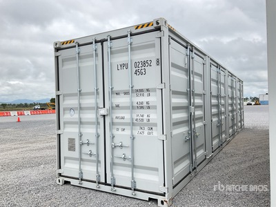 2026 40 ft High Cube Multi-Door Storage Container