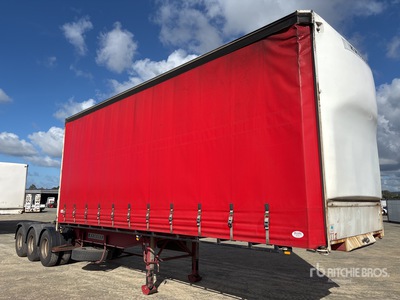 2000 Krueger 7.3 m Tri/A B-Double Lead Remolque con Lona