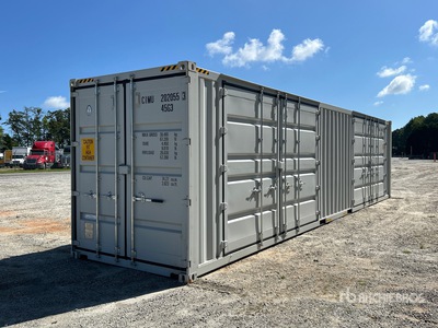 2026 40 ft High Cube Multi-Door Storage Container