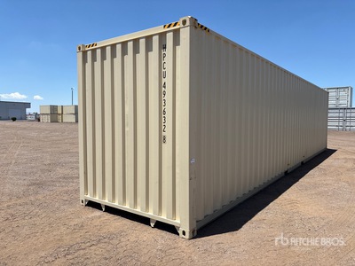 2025 40 ft High Cube Storage Container