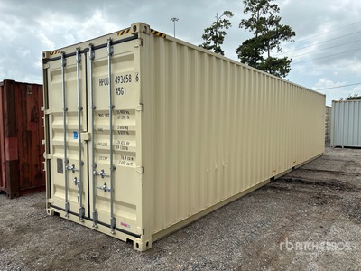 2026 40 ft High Cube Contenedor de almacenamiento