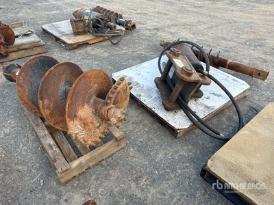 Tarière pour pelleteuse