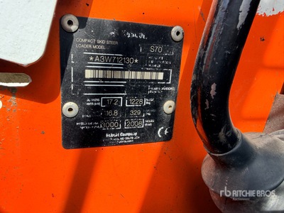 2008 Bobcat S70 Mini Chargeuse Compacte Minicargadora