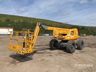 2013 Haulotte HA16PXNT 4WD Diesel Articulating Boom Lift