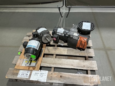 (1) Nidec BU83 Electrical Motor & (2) Nidec DA97 Electrical Motors