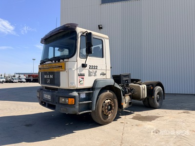 1998 MAN 19-403 4x2 Tracteur Routier Cabeza Tractora Cabina Dormitorio