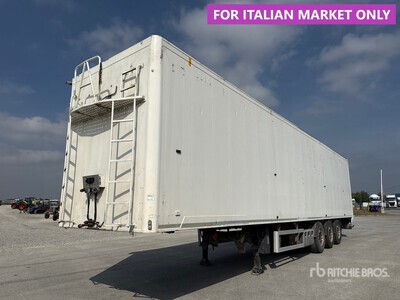 2005 Adamoli S37PKN14 Tri/A Remolque de furgoneta