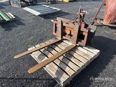 Skid Steer Rotating Forks