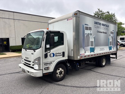2018 Isuzu NPR 4x2 Van Truck
