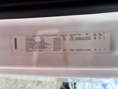 2022 Freightliner Cascadia 126 6x4 Tracteur Routier Couchette