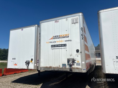 2019 Wabash 53 ft x 102 in T/A Van Trailer