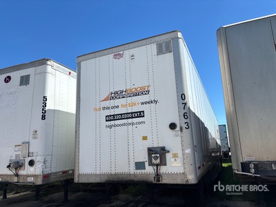 2019 Wabash 53 ft x 102 in T/A Van Trailer