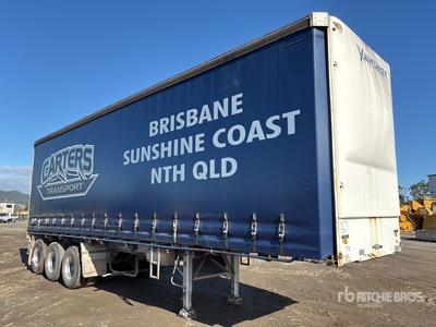 2013 Vawdrey 10.3 m Tri/A Curtain Side Trailer