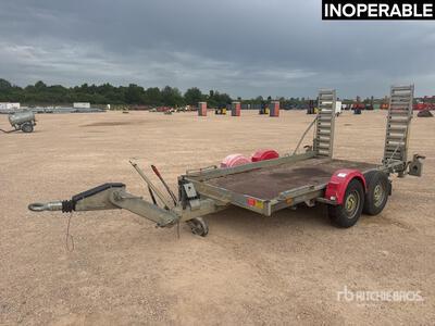 2016 Hubiere H212L14CF T/A Remorque pour équipement (Inoperable)