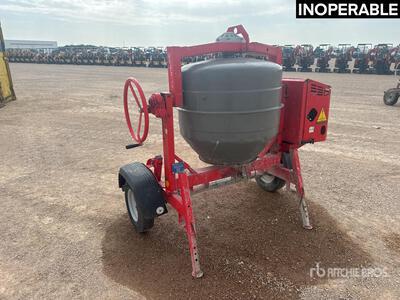 Betonniere 1 Essieu S/A Portable Concrete Mixer (Inoperable)