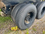 Trailer Chassis with Left Front Tire