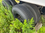 Trailer Chassis with Right Front Tire