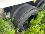 Trailer Chassis with Right Rear Tire