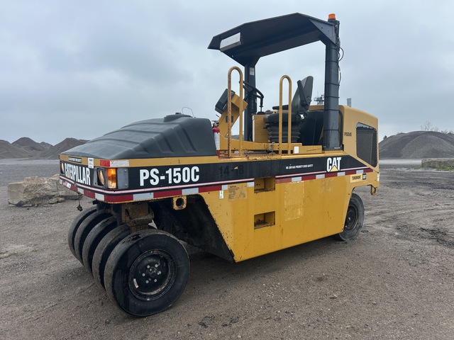 2006 Cat PS-150C 9 Wheel Pneumatic Roller 2006 Cat PS-150C 9 Wheel Pneumatic Roller