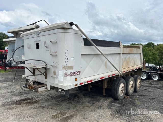 1994 Heil 21 ft 4 in Tri/A End Dump Trailer