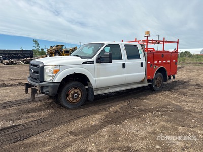 2012 Ford F-250 XL 4x4 Crew Cab Utility Truck