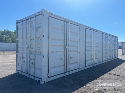 2025 40 ft High Cube Multi-Door Storage Container