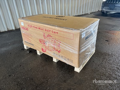 2026 SDLANCH IRGC40 3 TT E-Trike Mini Golf Cart (Unused)