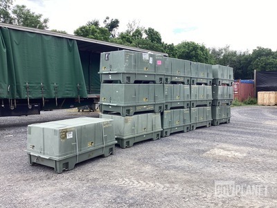 (13) Plastics Research 103060-301 Pallet Containers