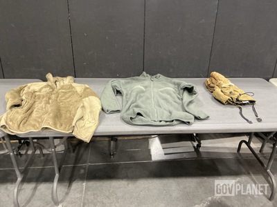 (3) Parka Liners, (19) Cold Weather Jackets & Assorted Items