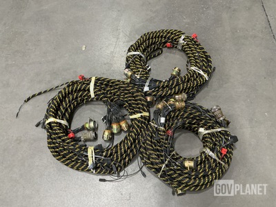 (3) Oshkosh 1454830W Branched Wiring Harnesses