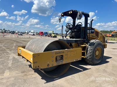2019 Cat CS54B Vibratory Smooth Drum Compactor
