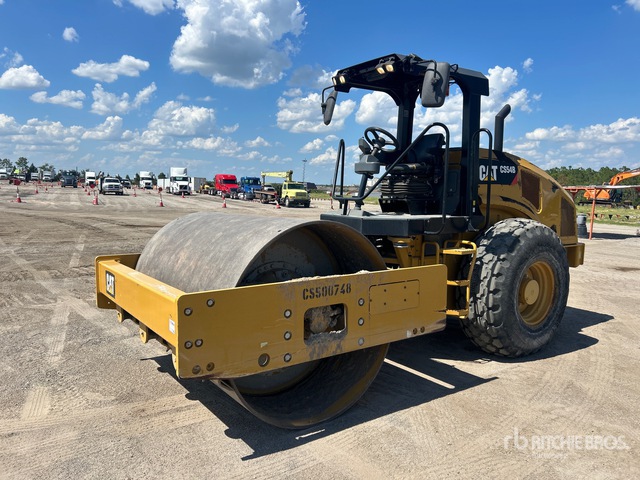 2019 Cat CS54B Smooth Drum Compactor